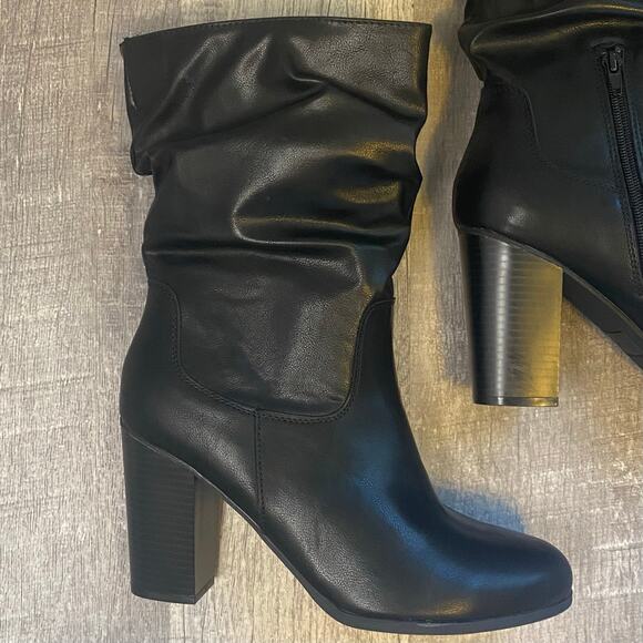 Style & Co. Womens Saraa Slouch Black Mid-Calf Boots 11 Medium NWOT - Picture 6 of 14